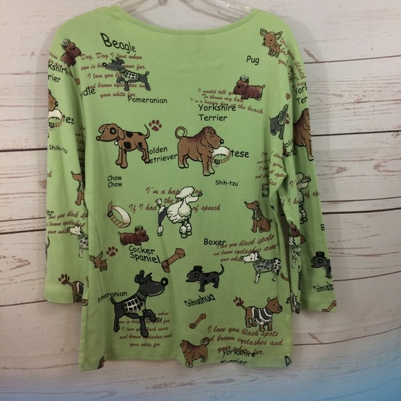 Ladies Lighthouse Apparel Dog Top - Picture 2 of 7